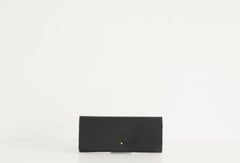 Handmade leather personalized custom clutch purse long wallet purse clutch women - EverHandmade