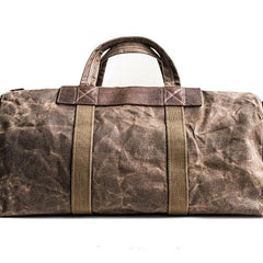 Canvas Mens Weekender Bag Travel Bag Duffle Bags Overnight Bag Holdall Bag for men