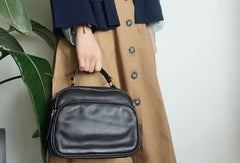 Genuine Leather Cute Handbag Crossbody Bag Shoulder Bag Women Leather Purse