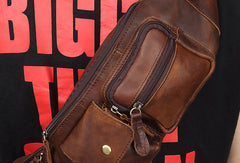 Leather Belt Bag Mens Fanny Back Waist Bag Fanny Bag For Men