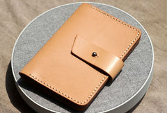 Handmade Genuine leather travel wallet passport wallet purse long wallet women - EverHandmade