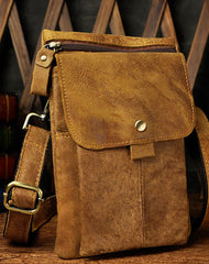 Leather Cell Phone Holster Belt Pouch for Men Waist Bags BELT BAGs Shoulder Bag For Men