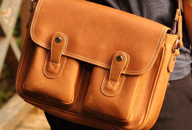 On Sale ] Vintage Leather Messenger Bags Cool Travel Messenger Bag S
