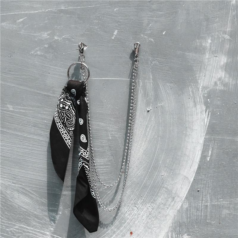 Fashion Womens Mens Double Pants Chain Punk jeans chain jean chain Wallet Chain For Men
