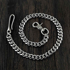 19'' SOLID STAINLESS STEEL BIKER SILVER WALLET CHAIN Sliver LONG PANTS CHAIN jeans chain jean chain FOR MEN