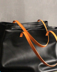 Fashion LEATHER Large Black WOMEN Tote Bags Tote Shoulder Purse FOR WOMEN