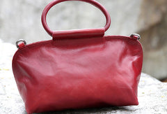 Handmade handbag purse leather crossbody bag purse shoulder bag for women