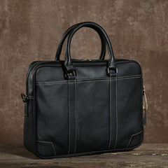 Handmade Leather Mens Cool Messenger Bag Work Bag Business Bags Briefcase Bag for men