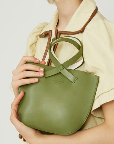 Cute Leather Green Womens Mini Chain Purse Handbag Chain Shoulder Bag for Women