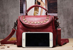 Handmade Leather handbag phone bag purse for women leather shoulder bag crossbody bag - EverHandmade