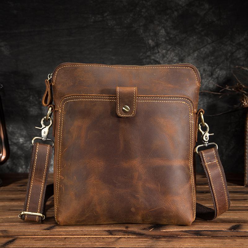 Messenger Bags for Men - Designer Men's Leather Satchels