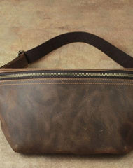 Cool LEATHER MENS FANNY PACK FOR MEN BUMBAG Vintage WAIST BAG for Men