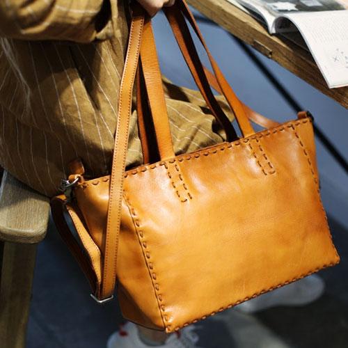 Womens Leather Tote Bag Soft Leather Tote Bag - Annie Jewel