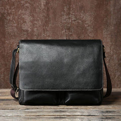 Handmade Leather Mens Cool Shoulder Bags Messenger Bag for men