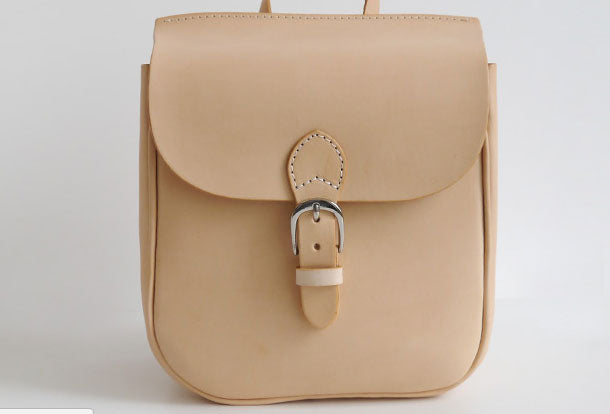 Handmade Leather Womens Cute Small Backpack School Backpack for Women