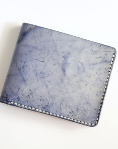 Vintage LEATHER Womens Small Bifold Wallet Leather Small Wallets FOR Women