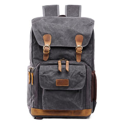 GREEN LARGE CANVAS WATERPROOF MENS CANON CAMERA BACKPACK DSLR CAMERA BAG NIKON CAMERA BAG DSLR CAMERA BAG