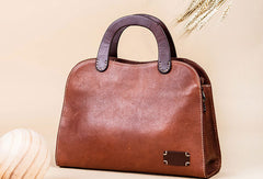 Genuine Leather Handmade Handbag Bag Shoulder Bag Purse For Women