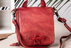 Handmade vintage purse leather crossbody bag purse shoulder bag for women - EverHandmade