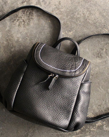 Stylish LEATHER WOMEN Backpacks Purses Cute Vintage School Backpacks FOR WOMEN