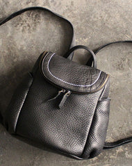 Stylish LEATHER WOMEN Backpacks Purses Cute Vintage School Backpacks FOR WOMEN