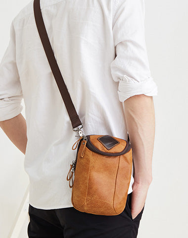 Leather Cell Phone Holsters Belt Pouch for Men Waist Bag BELT BAG Shoulder Bag For Men