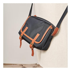 Cool Nylon Mens Small Side Bag Satchel Messenger Bag Courier Bag Postman Bag for Men