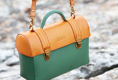 Handmade handbag satchel purse leather crossbody bag purse shoulder bag for women - EverHandmade