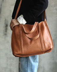 Vintage WOMENs Black Small LEATHER Tote Bag Fashion Tote Purse FOR WOMEN