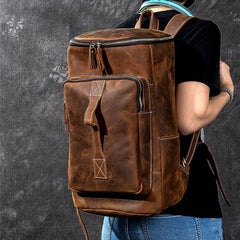 Retro Brown Leather Men 14