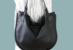 Handmade Genuine Leather Handbag Tote Large Shopper Bag Purse Handbag Shoulder Bag Purse For Women - EverHandmade