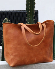 Stylish LEATHER Large Brown WOMEN Tote Bags Tote Shoulder Purse FOR WOMEN