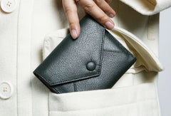 Leather Cute billfold Slim Wallets Change Card Holder Wallet Purse For Women Girl