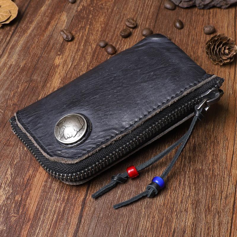 Designer Leather Card Holders & Key Wallets For Men