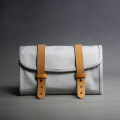 Fashion Canvas Men's Trifold Multi-Function Digital Storage Clutch Mobile Phone Bag For Men