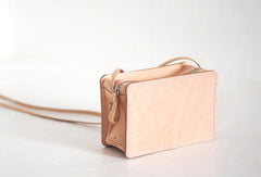 Handmade Leather crossbody bag purse shoulder bag for women girl
