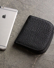 Cute LEATHER Womens Small Wallet Bifold Leather billfold Wallets FOR Women