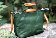 Handmade handbag tote purse leather crossbody bag purse shoulder bag for women