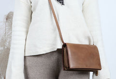 Cute Leather Womens Small Crossbody Bag Purse Shoulder Bag for Women