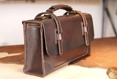 Handmade messenger bag satchel purse leather crossbody bag shoulder bag women