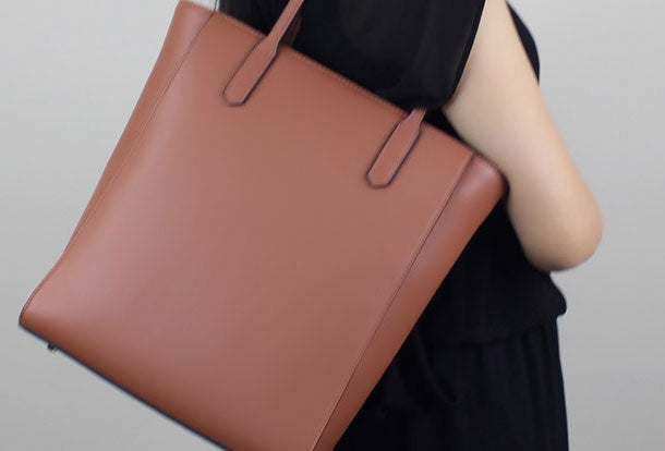 Genuine Leather handbag shoulder bag large tote for women leather shopper bag