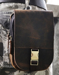 Vintage Leather Belt Pouch for Men Waist Bag BELT BAG For Men
