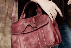 Handmade Leather handbag purse shoulder bag for women leather shopper bag - EverHandmade