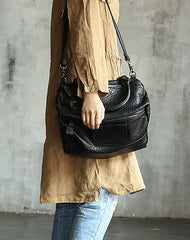 Vintage WOMENs LEATHER Work Handbag Fashion Shoulder Bag Purse FOR WOMEN