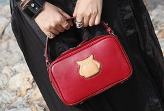 Handmade handbag purse leather crossbody bag purse shoulder bag for women - EverHandmade