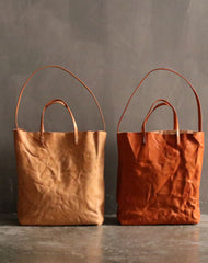 Handmade Vintage LEATHER WOMEN Small Tote Bag Tote Shoulder Purse FOR WOMEN
