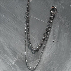 Cool Punk Mens Womens Double Long Pants Chain Wallet Chain jeans chain jean chain For Men
