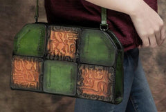 Handmade Leather crossbody purse shoulder bag for women leather - EverHandmade