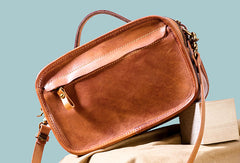Genuine Leather Handmade Handbag Shoulder Bag Purse For Women - EverHandmade