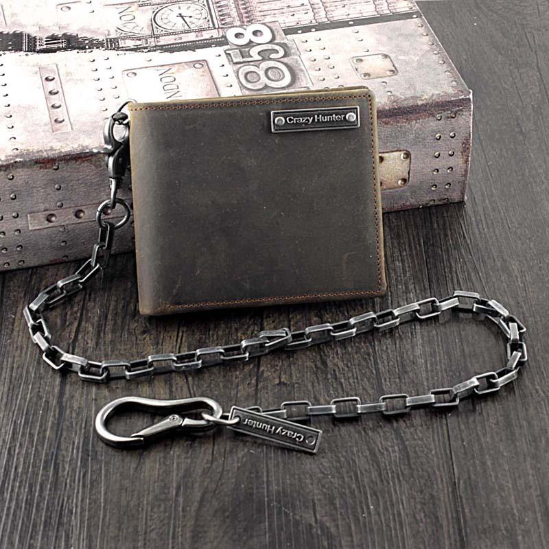 Men Bifold Small Wallet